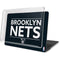 NBA Brooklyn Nets Standard - Black MacBook Pro 15in (2016-19) Case plus Skin
