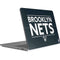 NBA Brooklyn Nets Standard - Black Surface Laptop Studio Skin