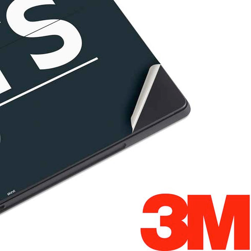 NBA Brooklyn Nets Standard - Black Surface Pro 7 Skin