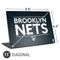 NBA Brooklyn Nets Standard - Black Universal Laptop 11in (8.8 x 6.2in) Skin