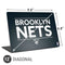NBA Brooklyn Nets Standard - Black Universal Laptop 12in (9.8 x 6.8in) Skin