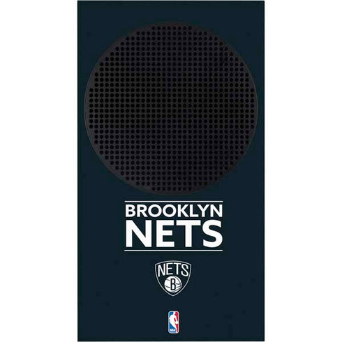 NBA Brooklyn Nets Standard - Black Xbox Series S Console Skin