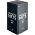 NBA Brooklyn Nets Standard - Black Xbox Series X Console Skin