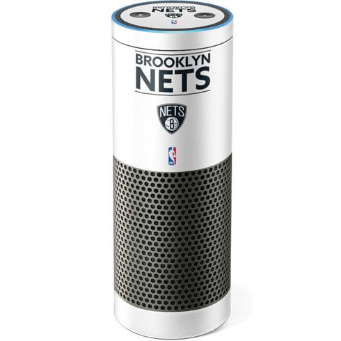NBA Brooklyn Nets Standard - White Amazon Echo Skin