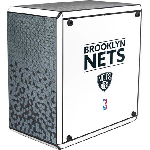 NBA Brooklyn Nets Standard - White Cooler Master MasterBox Q300L Mini Tower Skin