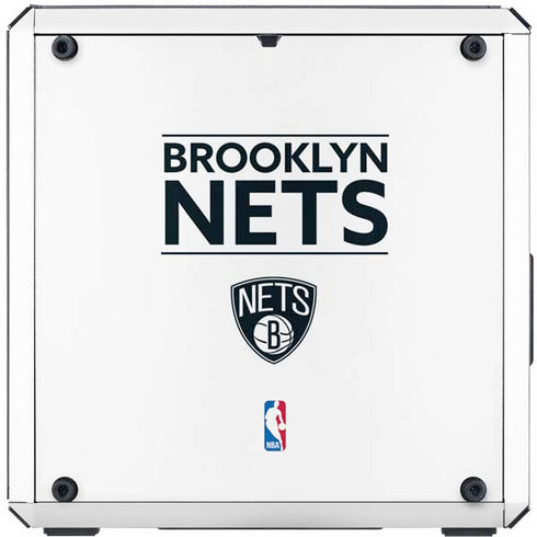 NBA Brooklyn Nets Standard - White Cooler Master MasterBox Q300L Mini Tower Skin