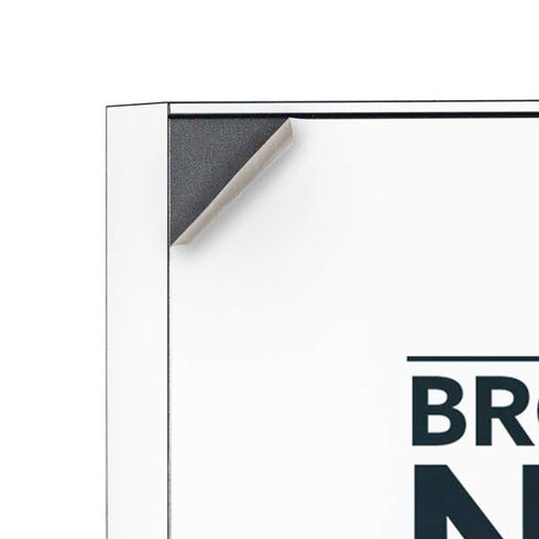 NBA Brooklyn Nets Standard - White Corsair 4000D Tempered Glass Mid-Tower ATX Case Skin