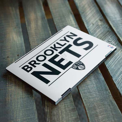 NBA Brooklyn Nets Standard - White HP Envy Skin