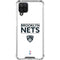 NBA Brooklyn Nets Standard - White Galaxy A12 Clear Case