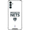 NBA Brooklyn Nets Standard - White Galaxy A13 5G Clear Case