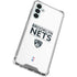 NBA Brooklyn Nets Standard - White Galaxy A13 5G Clear Case