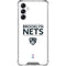 NBA Brooklyn Nets Standard - White Galaxy A15 5G Clear Case
