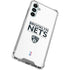 NBA Brooklyn Nets Standard - White Galaxy A15 5G Clear Case