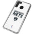 NBA Brooklyn Nets Standard - White Galaxy A21 Clear Case