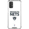 NBA Brooklyn Nets Standard - White Galaxy A32 5G Clear Case