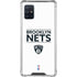NBA Brooklyn Nets Standard - White Galaxy A51 5G Clear Case