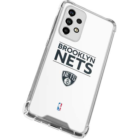 NBA Brooklyn Nets Standard - White Galaxy A53 5G Clear Case
