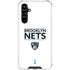 NBA Brooklyn Nets Standard - White Galaxy A54 5G Clear Case