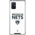 NBA Brooklyn Nets Standard - White Galaxy A71 5G Clear Case
