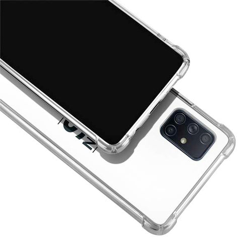 NBA Brooklyn Nets Standard - White Galaxy A71 5G Clear Case