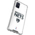 NBA Brooklyn Nets Standard - White Galaxy A71 5G Clear Case