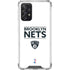 NBA Brooklyn Nets Standard - White Galaxy A72 5G Clear Case