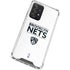 NBA Brooklyn Nets Standard - White Galaxy A72 5G Clear Case