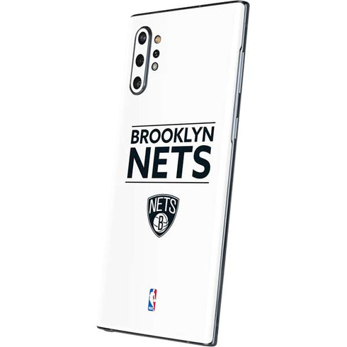 NBA Brooklyn Nets Standard - White Galaxy Note 10 Plus Skin