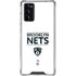 NBA Brooklyn Nets Standard - White Galaxy Note20 5G Clear Case