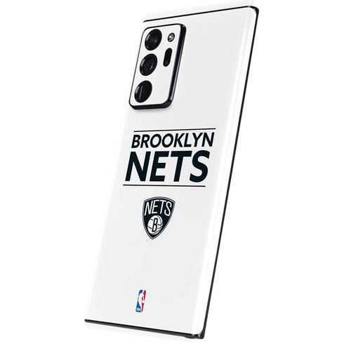 NBA Brooklyn Nets Standard - White Galaxy Note20 Ultra 5G Skin