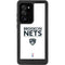NBA Brooklyn Nets Standard - White Galaxy Note20 Ultra 5G Waterproof Case