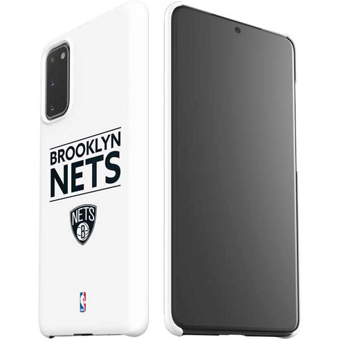 NBA Brooklyn Nets Standard - White Galaxy S20 Lite Case