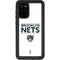 NBA Brooklyn Nets Standard - White Galaxy S20 Plus Waterproof Case