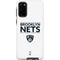 NBA Brooklyn Nets Standard - White Galaxy S20 Pro Case