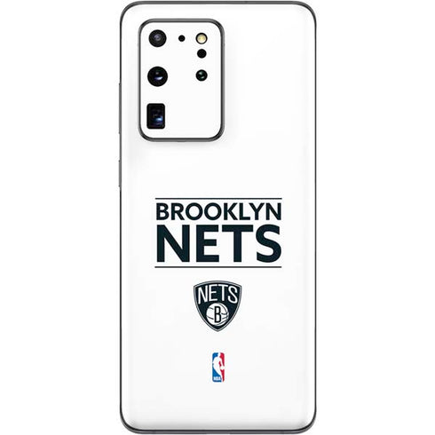 NBA Brooklyn Nets Standard - White Galaxy S20 Ultra 5G Skin
