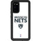 NBA Brooklyn Nets Standard - White Galaxy S20 Waterproof Case