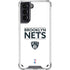 NBA Brooklyn Nets Standard - White Galaxy S21 5G Clear Case