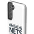 NBA Brooklyn Nets Standard - White Galaxy S21 5G Pro Case