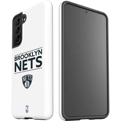 NBA Brooklyn Nets Standard - White Galaxy S21 5G Pro Case