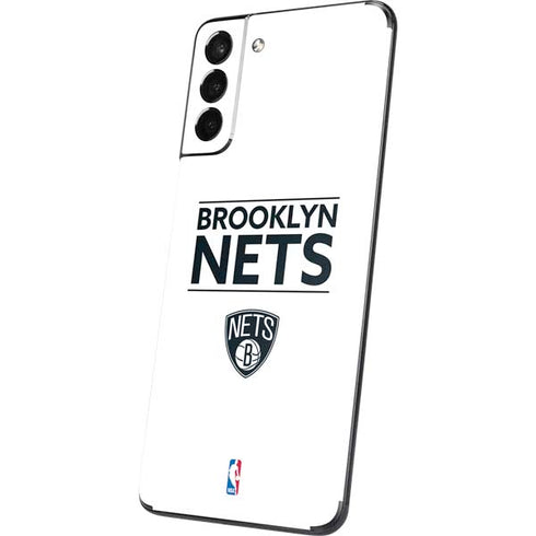 NBA Brooklyn Nets Standard - White Galaxy S21 5G Skin
