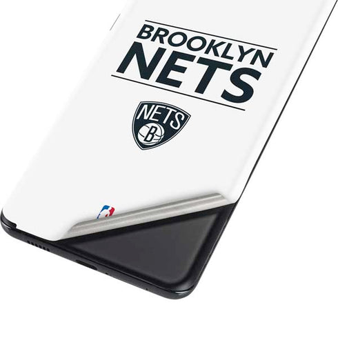 NBA Brooklyn Nets Standard - White Galaxy S21 5G Skin