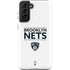 NBA Brooklyn Nets Standard - White Galaxy S21 FE Pro Case