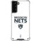 NBA Brooklyn Nets Standard - White Galaxy S21 Plus 5G Clear Case
