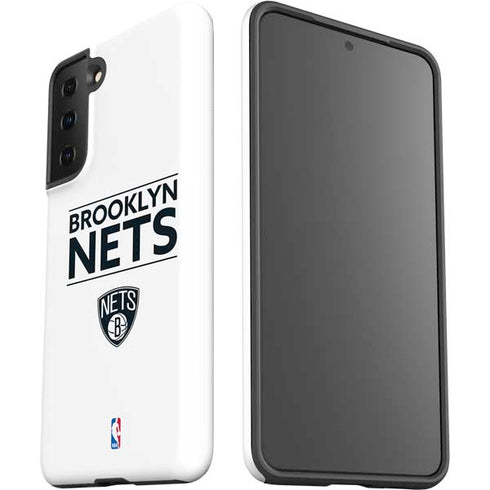 NBA Brooklyn Nets Standard - White Galaxy S21 Plus 5G Pro Case