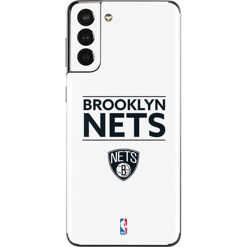 NBA Brooklyn Nets Standard - White Galaxy S21 Plus 5G Skin