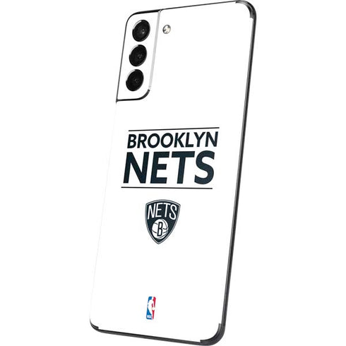 NBA Brooklyn Nets Standard - White Galaxy S21 Plus 5G Skin