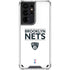 NBA Brooklyn Nets Standard - White Galaxy S21 Ultra 5G Clear Case