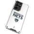 NBA Brooklyn Nets Standard - White Galaxy S21 Ultra 5G Clear Case