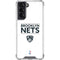 NBA Brooklyn Nets Standard - White Galaxy S22 Clear Case