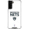 NBA Brooklyn Nets Standard - White Galaxy S22 Plus Clear Case